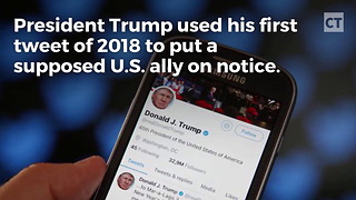 Trump Calls Out Pakistan With First Tweet Of 2018