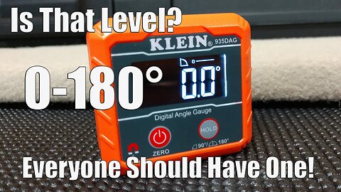 ToolBox Must-Have | Klein Tools Digital Angle Gauge and Level 935DAG DIY To Professional Use Tool