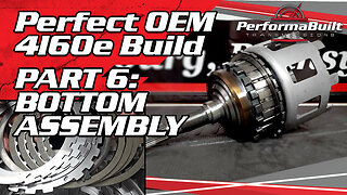 OEM 4L60E Build Pt. 6: Bottom Assembly