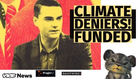 BILLIONAIRE fund climate DENIERS! Vice News Reports!