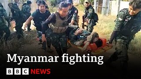Frontline special report: Myanmar rebels takeon army in brutal civil war | BBC News
