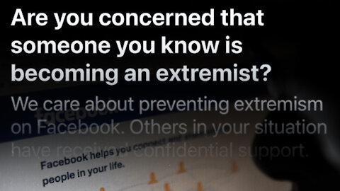 Facebook Warns Users Of Extremist Content And Offers Support