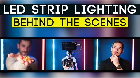 Headshots + LED Lighting // Behind The Scenes