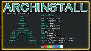 Archinstall to EASILY Install Arch Linux