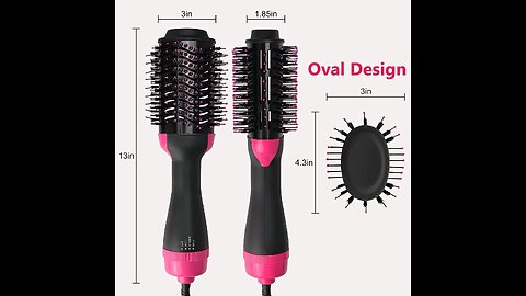Hair Dryer Brush Negative Ionic Blow Dryer Comb