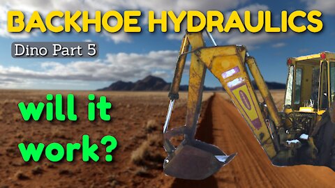 Working on Backhoe Hydraulics [Dynahoe 160 Part 5]