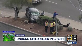 Pedestrian and unborn child killed after crash near 35th Ave and Bell