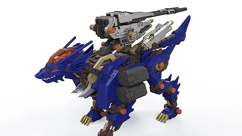 KOTOBUKIYA HMM SERIES 1/72 (ZOIDS) RZ-053 HEAVY ARMS KONIG WOLF