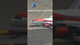 easyJet after Landing Gibraltar #aviation