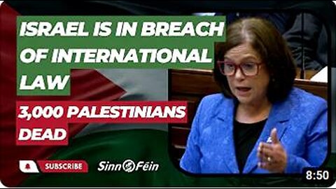 Gaza must not become the graveyard of international law - Mary Lou McDonald