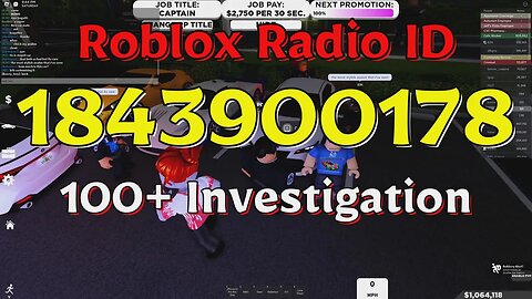 Investigation Roblox Radio Codes/IDs