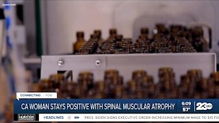 CA woman stays positive with spinal muscular atrophy