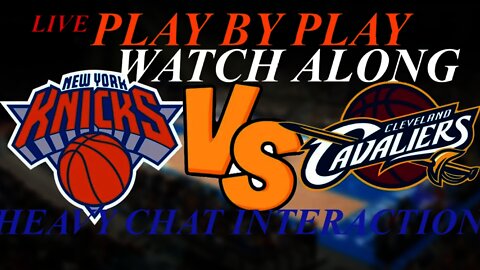 🔴 LIVE New York #Knicks VS #CAVS PLAY BY PLAY & WATCH-ALONG #KNICKSFollowParty