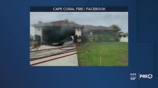 Cape Coral house fire accidental