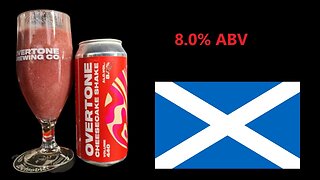 Overtone Cheesecake Shake 440ml 8.0% ABV Scotland's Finest? Vegetarian UK Craft Beer