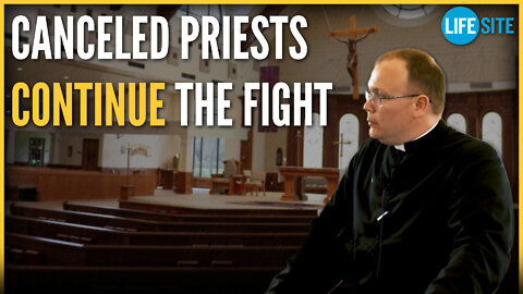Canceled priests receive massive support from laity at 1 yr. anniversary event