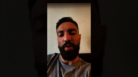 Afghan fighter Javid Basharat message to fans after his Israeli opponent called him 'terrorist'