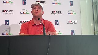 Nate Lashley takes commanding lead at Rocket Mortgage Classic heading into final round