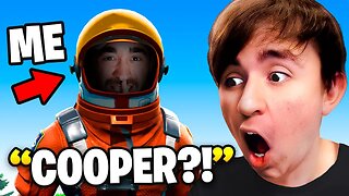 I Pretended To Be COOPER In Fortnite (Cutest Kid)