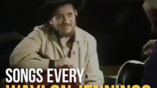 Songs Every Waylon Jennings Fan Knows By Heart