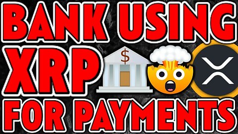 BANKS BEGIN USING XRP!! 💥 $439.94 AN XRP 🚀 MUST SEE