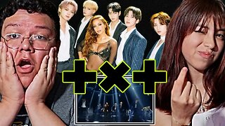 Americans React to TXT (투모로우바이투게더), Anitta ‘Back for More’ Official MV | TOMORROW X TOGETHER