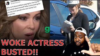 Woke Actress Alyssa Milano BUSTED After Getting DESTROYED BEGGING Followers For GoFundMe Donations