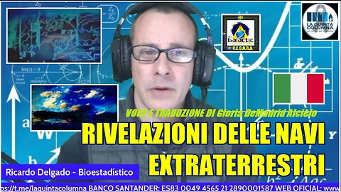 RIVELAZIONI DELLE NAVI EXTRATERRESTRI.