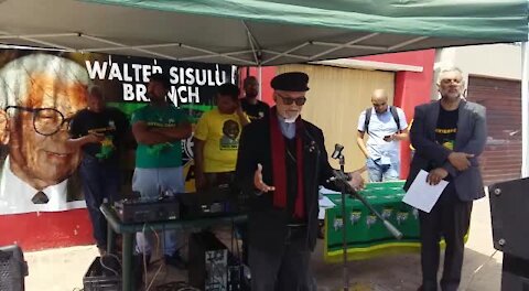 SOUTH AFRICAN - Cape Town - ANC launches Lentegeur Water Campaign (video) (RBu)