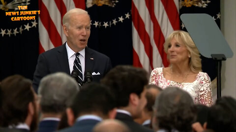 Biden keeps saying this everywhere he goes: "I sleep with a teacher every night."