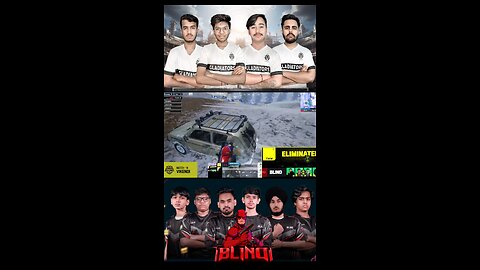 Blind Vs Gladiator 4v4 Fight In Last Zone 🤯 INDIA - KOREA INVITATIONAL TOURNAMENT