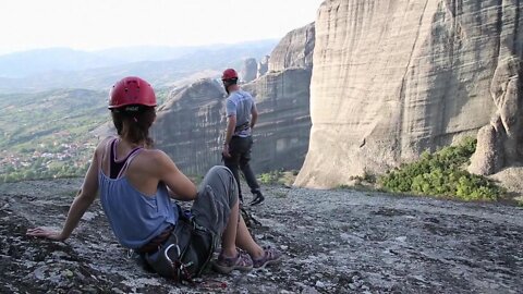 rock climbing