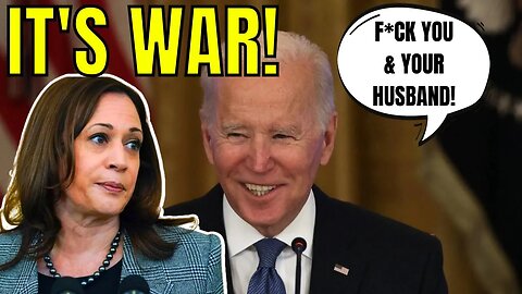 Biden Is FEUDING with Kamala Harris & Her Hubby! Thinks She's DUMB & HATES DOUG EMHOFF!