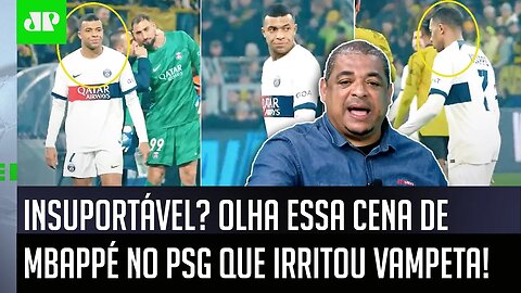 "Velho, como o Mbappé é CHATO! ENCHE O SACO! ISSO que ELE FEZ..." Vampeta DISPARA após CENA no PSG!