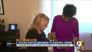 Stolen photos returned to rightful owner