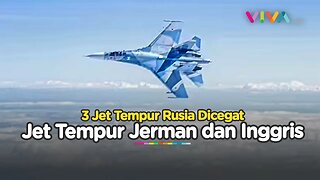 TEGANG! 3 Jet Rusia Dicegat Eurofighter Jerman-Inggris di Laut Baltik