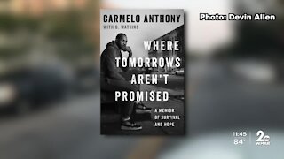 Baltimore author co-writes Carmelo Anthony memoir