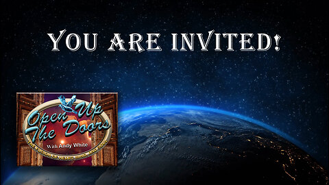Andy White: You Are Invited! (video 1 minute, 40 seconds)