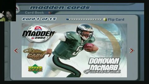MADDEN 2002 END OF LEGACY VIDEO - CARD PACK OPENING
