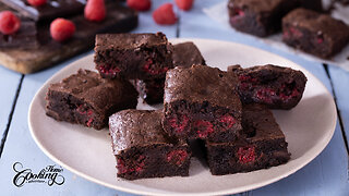 Raspberry Chocolate Brownies - Best Ever Brownies Recipe