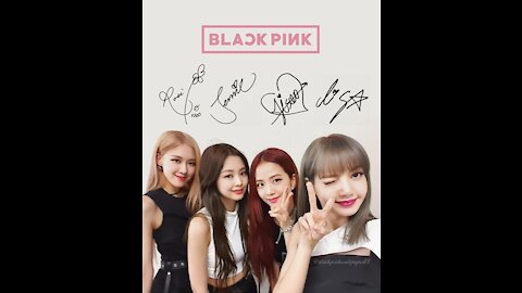 Blackpink autographs and how funny they call each other😆😆😆