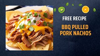 Free BBQ Pulled Pork Nachos Recipe 🍖🧀