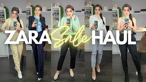 ZARA HAD A SALE AND I DID SOME DAMAGE...💸 ZARA TRY-ON HAUL