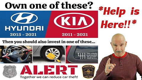 Hyundais & Kias: CAR THEFT TARGETS, thanks in large part to TicTok- Help is coming! Watch this!
