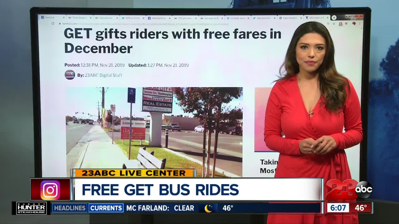 Free GET Bus Rides