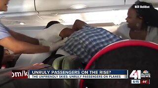 Unruly passengers on the rise?