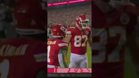 Travis Kelce Stiff Arms 2 Raiders To Score A TD | Kelce Scores 4 TDs