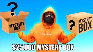 $25,000 SNEAKER MYSTERY BOX!!