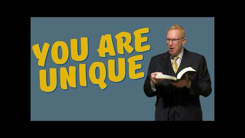 You are Unique | Pastor Phillip H Jackson | Grace Christian Center