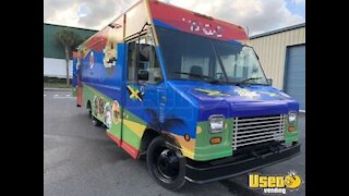 2005 Workhorse Utilimaster P42 24' Diesel Commercial Kitchen Food Truck for Sale in Florida